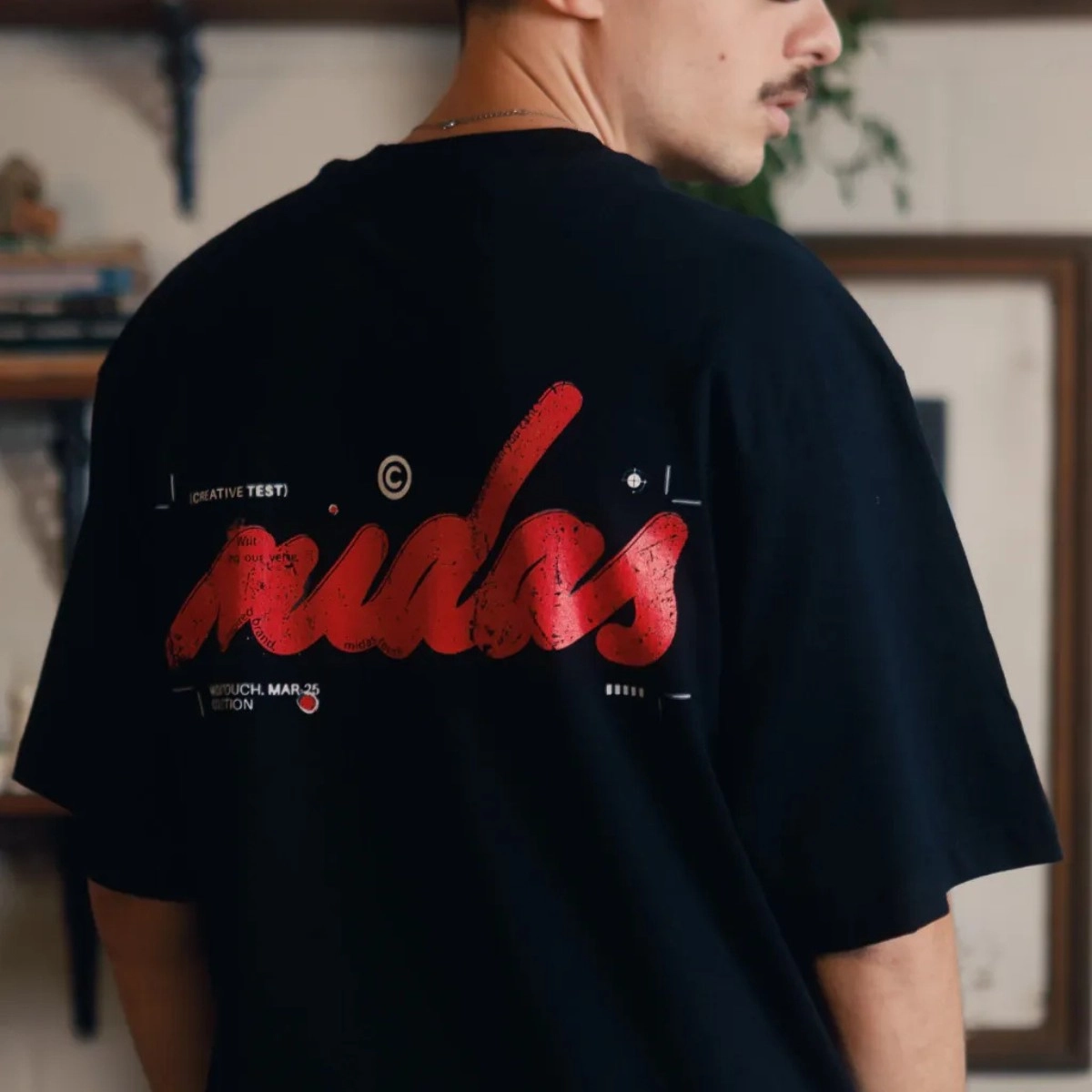 CAMISETA MIDAS PRINT BLACK