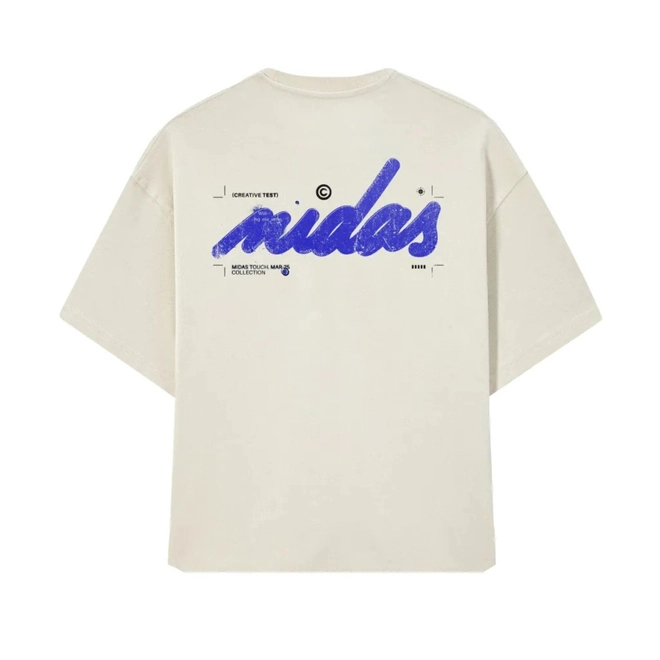 CAMISETA MIDAS PRINT OFF WHITE