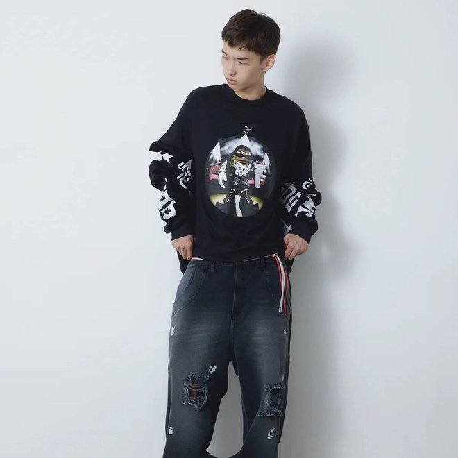 CAMISETA MAD M&M NEGRO