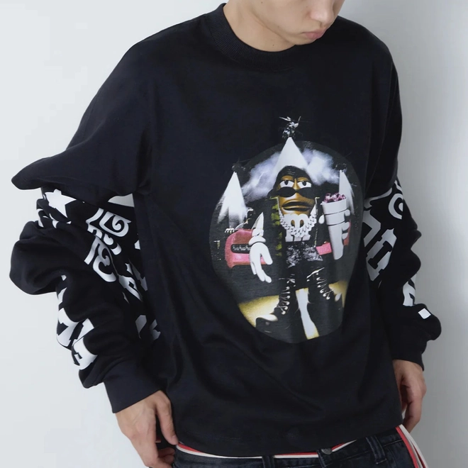 CAMISETA MAD M&M NEGRO