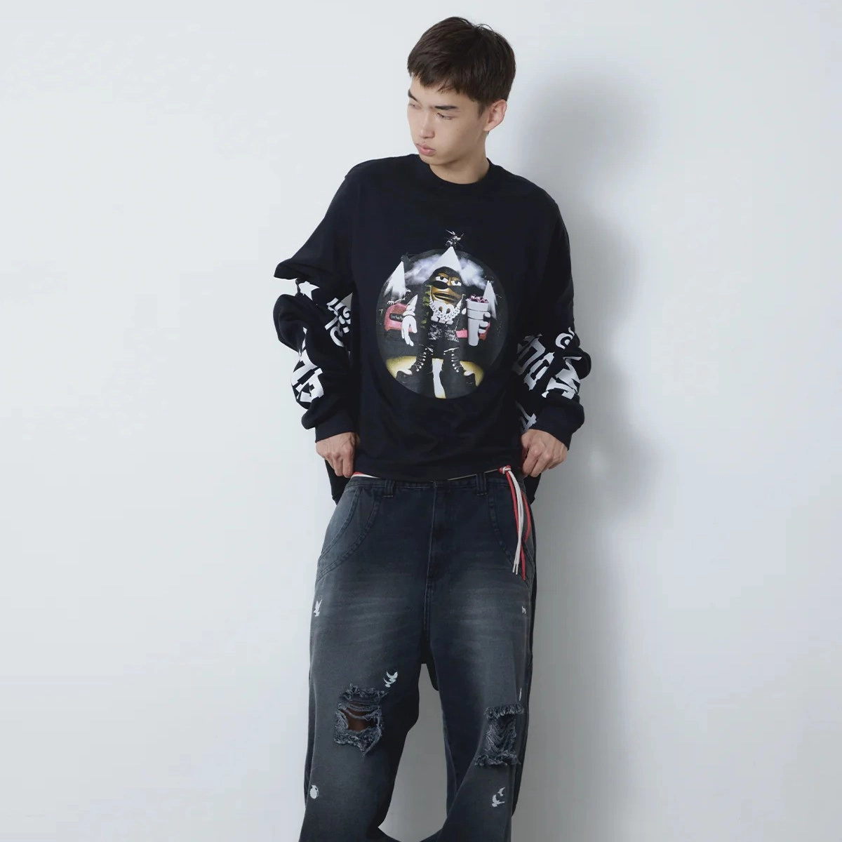 CAMISETA MAD M&M NEGRO