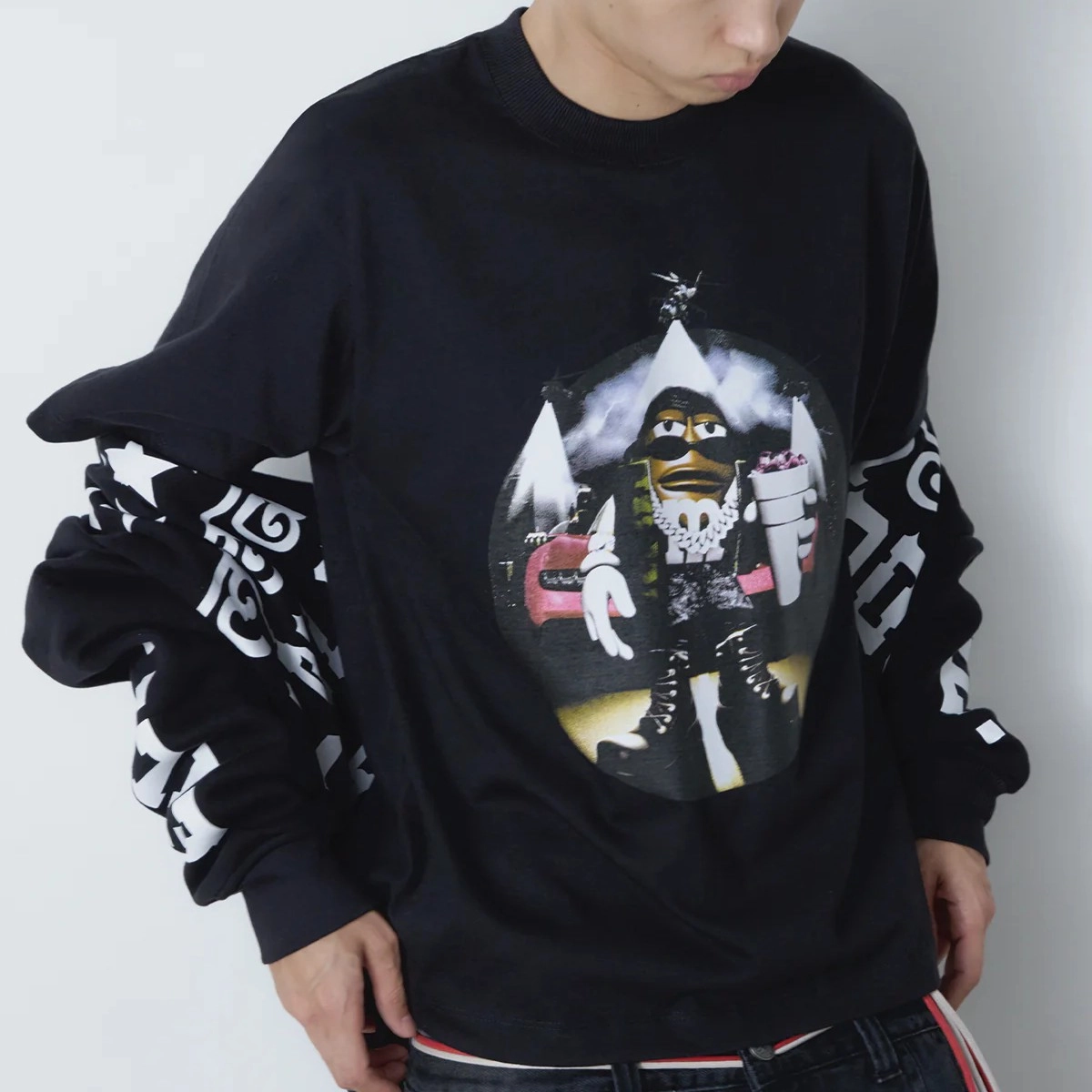 CAMISETA MAD M&M NEGRO