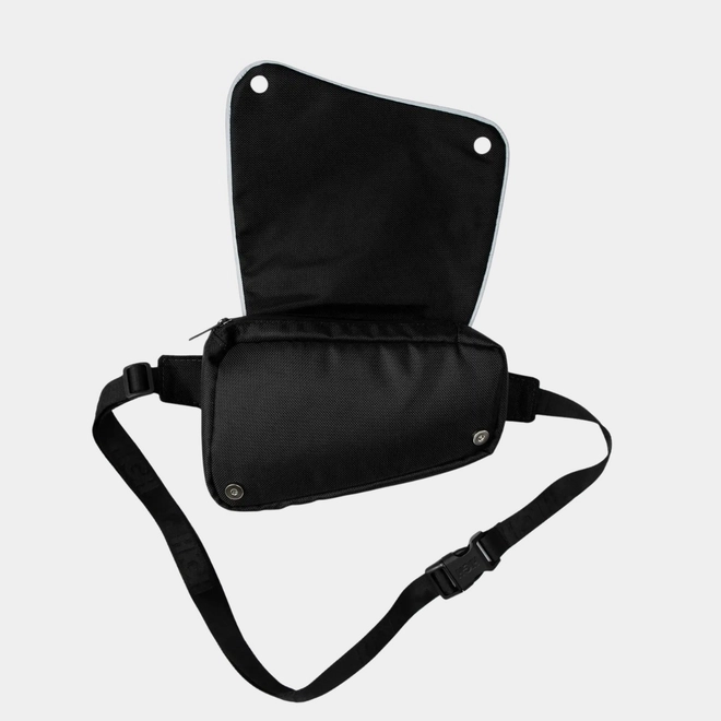 HIGH x UMBRO WAIST BAG BLACK