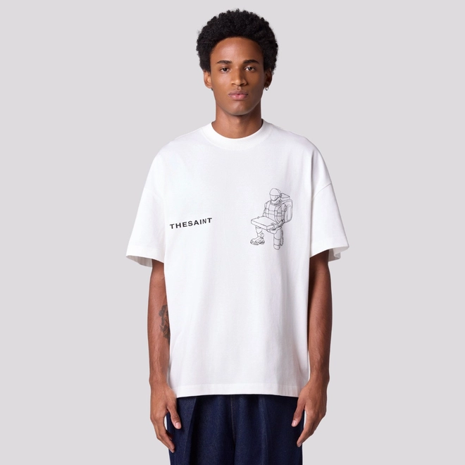 CAMISETA THESAINT OVERSIZED 0 GRAVITY DELIVERY