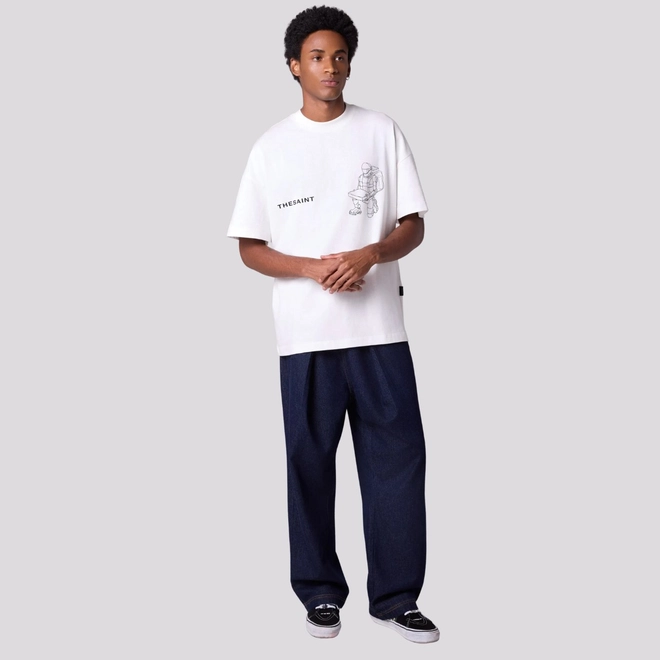 CAMISETA THESAINT OVERSIZED 0 GRAVITY DELIVERY