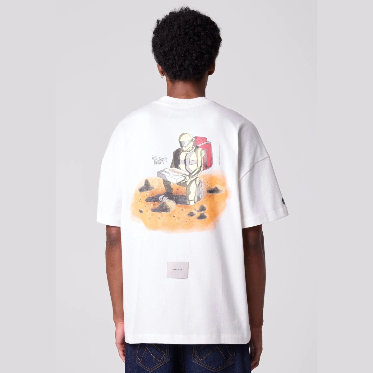 CAMISETA THESAINT OVERSIZED 0 GRAVITY DELIVERY