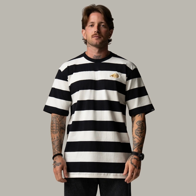 CAMISETA AWST LISTRADA