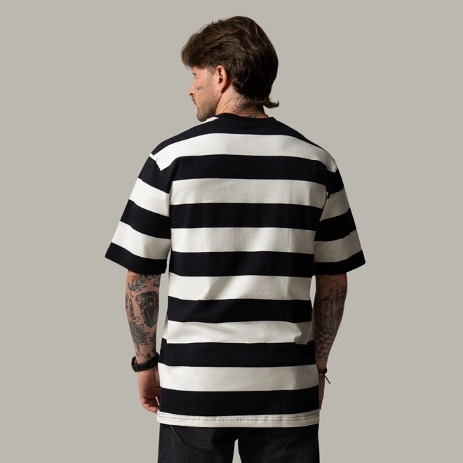 CAMISETA AWST LISTRADA