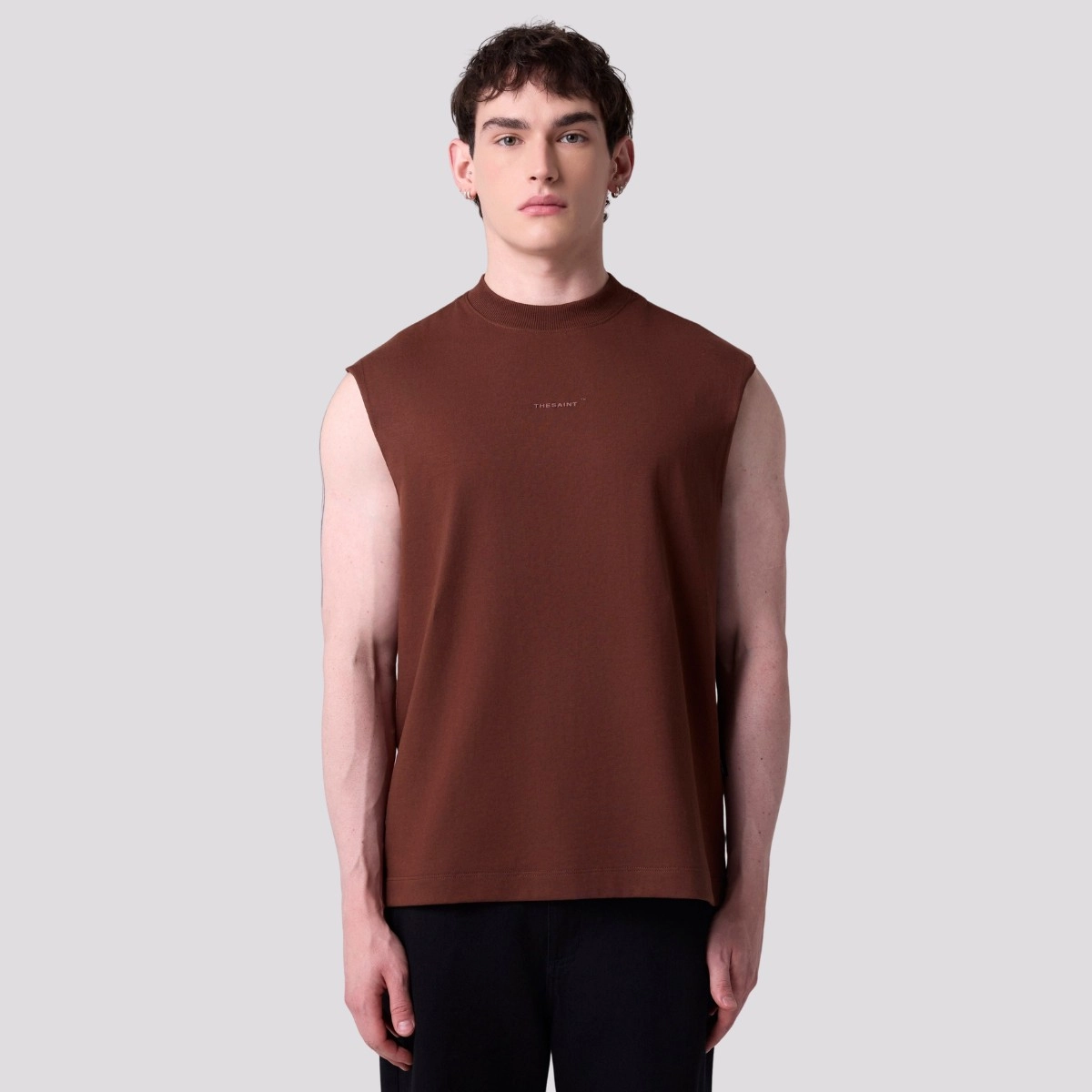 REGATA THESAINT TANK TOP TURTLENECK SOLID