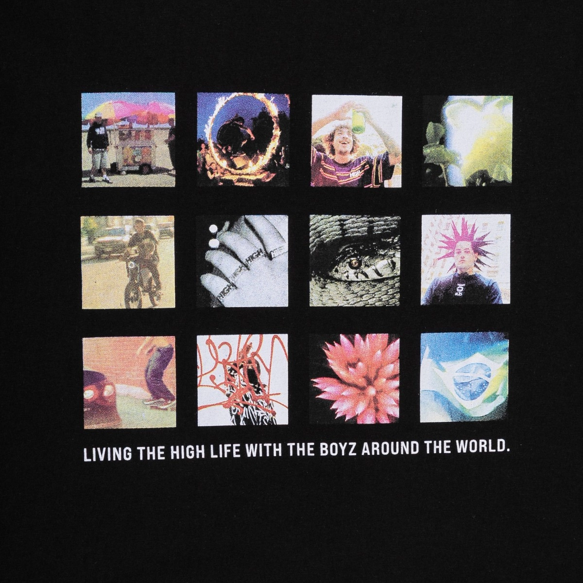 CAMISETA HIGH PICTURES BLACK