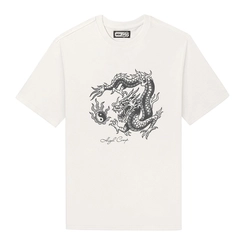 CAMISETA HIGH FIRE DRAGON WHITE