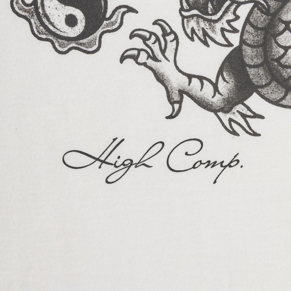 CAMISETA HIGH FIRE DRAGON WHITE