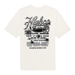 CAMISETA HIGH LOVE THE PEACE WHITE