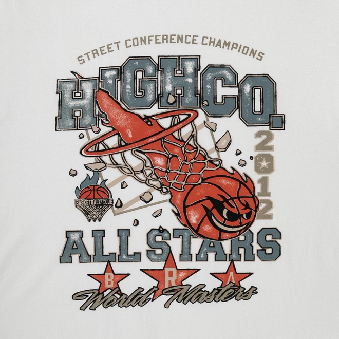 CAMISETA HIGH BASKETBALL WHITE