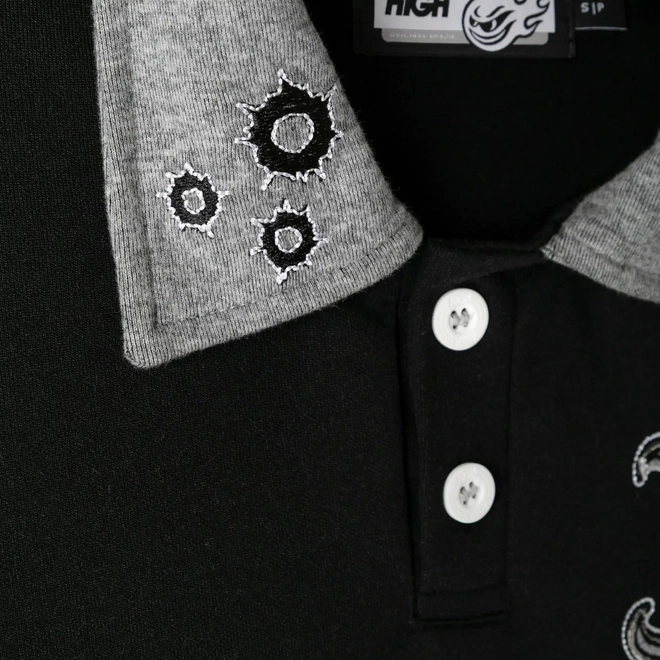CAMISETA HIGH VINTAGE POLO SHIRT BLACK