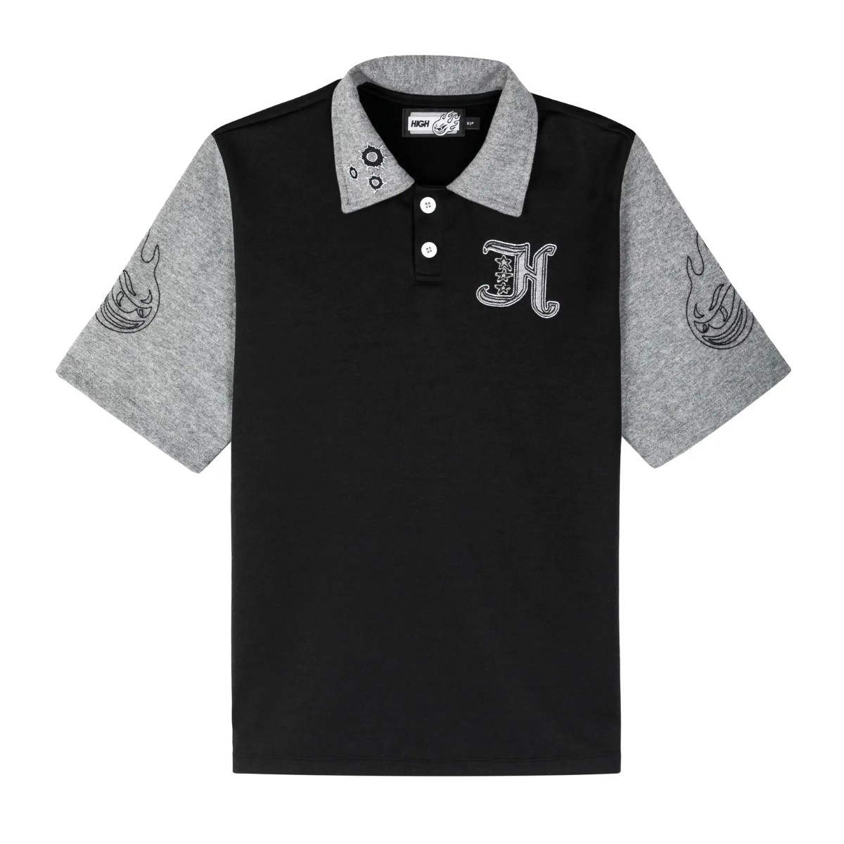 CAMISETA HIGH VINTAGE POLO SHIRT BLACK