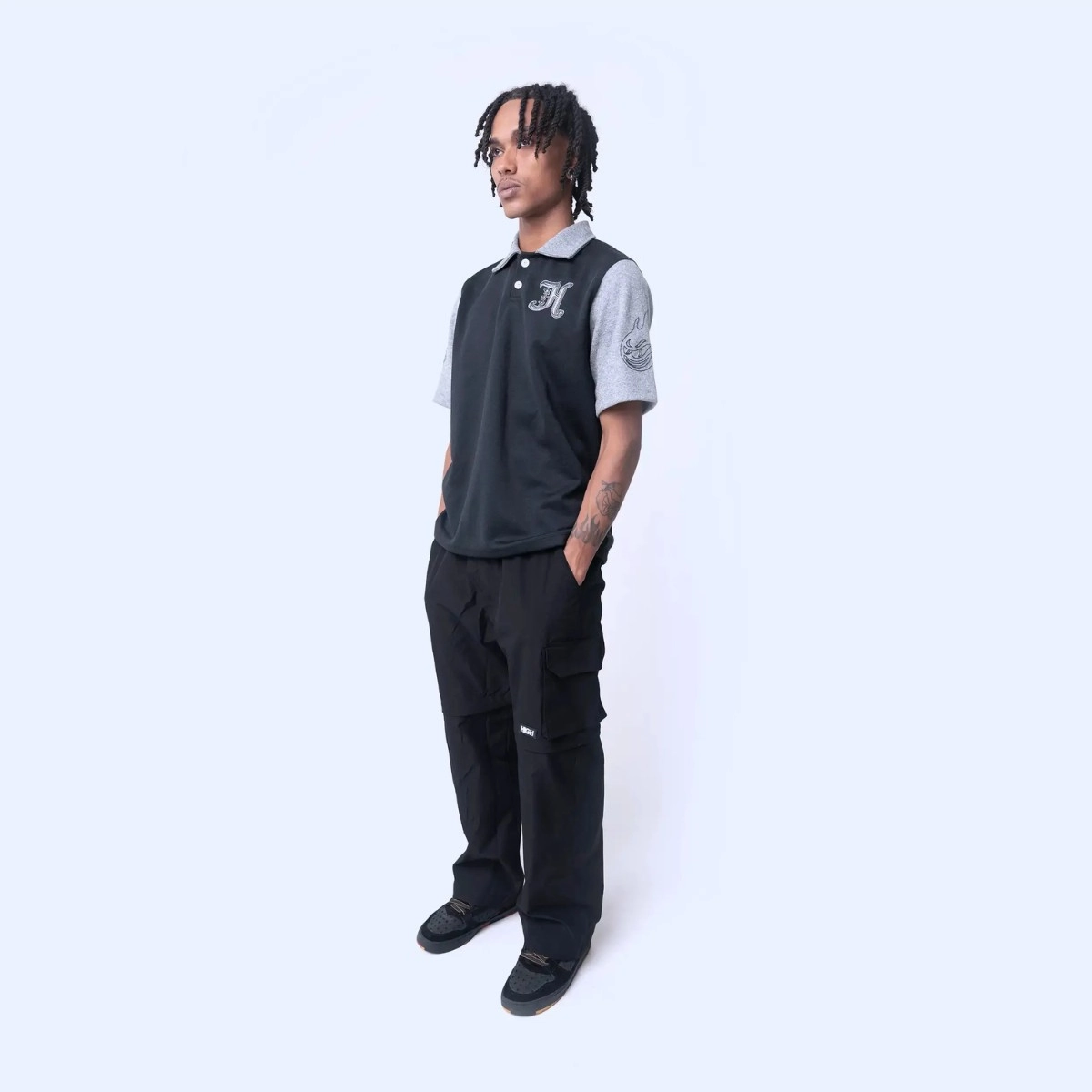 CAMISETA HIGH VINTAGE POLO SHIRT BLACK