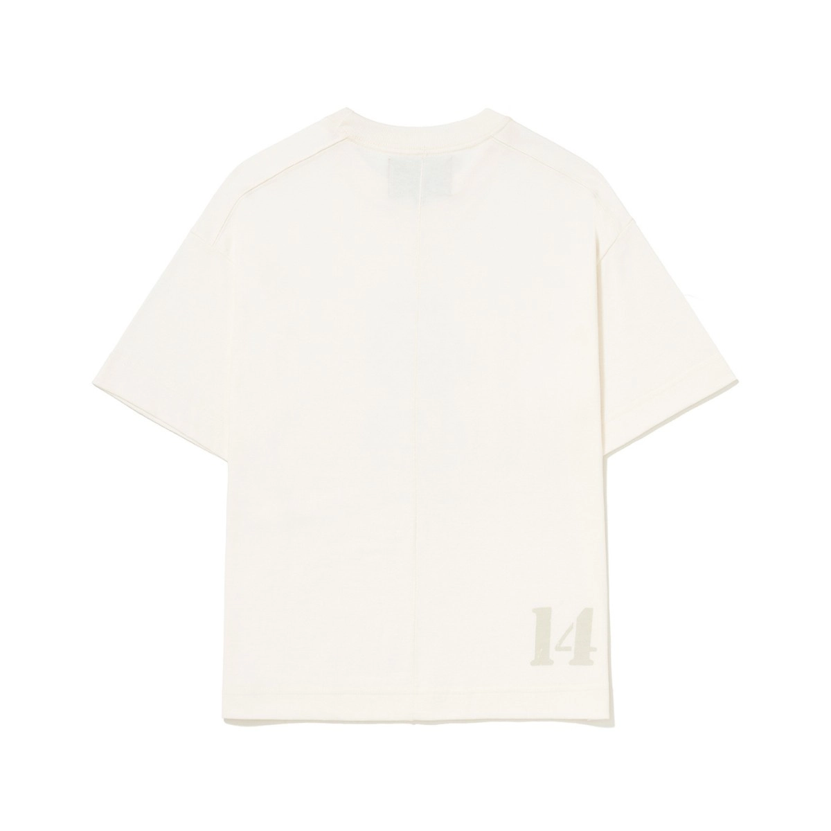 CAMISETA BARRA BRASÃO OFF WHITE