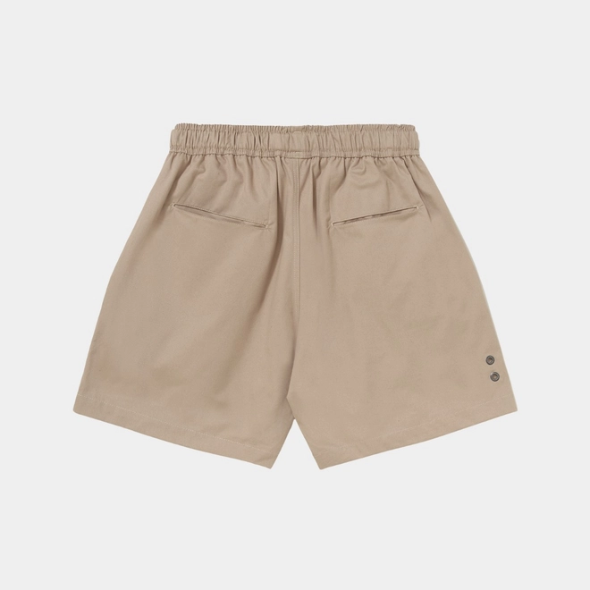 SHORT BARRA SARJA TECH BEGE