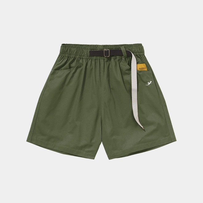 SHORT BARRA SARJA TECH VERDE