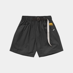 SHORT BARRA SARJA TECH PRETO