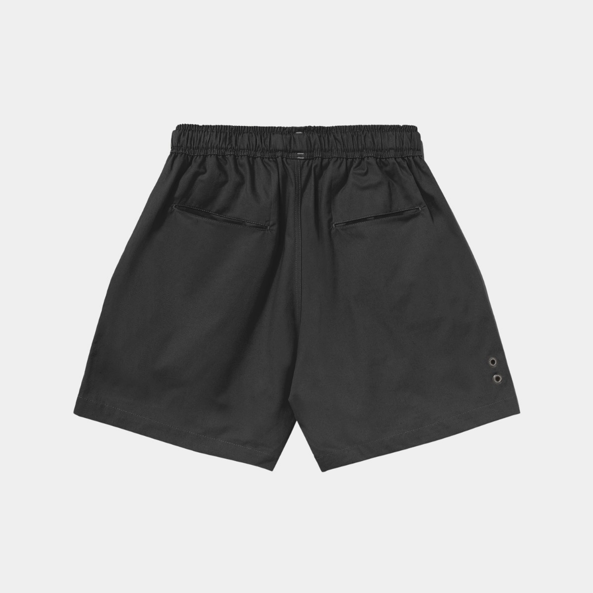 SHORT BARRA SARJA TECH PRETO