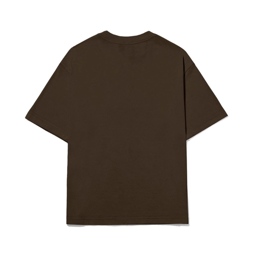 CAMISETA BARRA LOGO MARROM