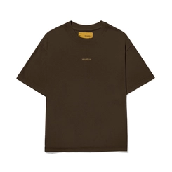 CAMISETA BARRA LOGO MARROM