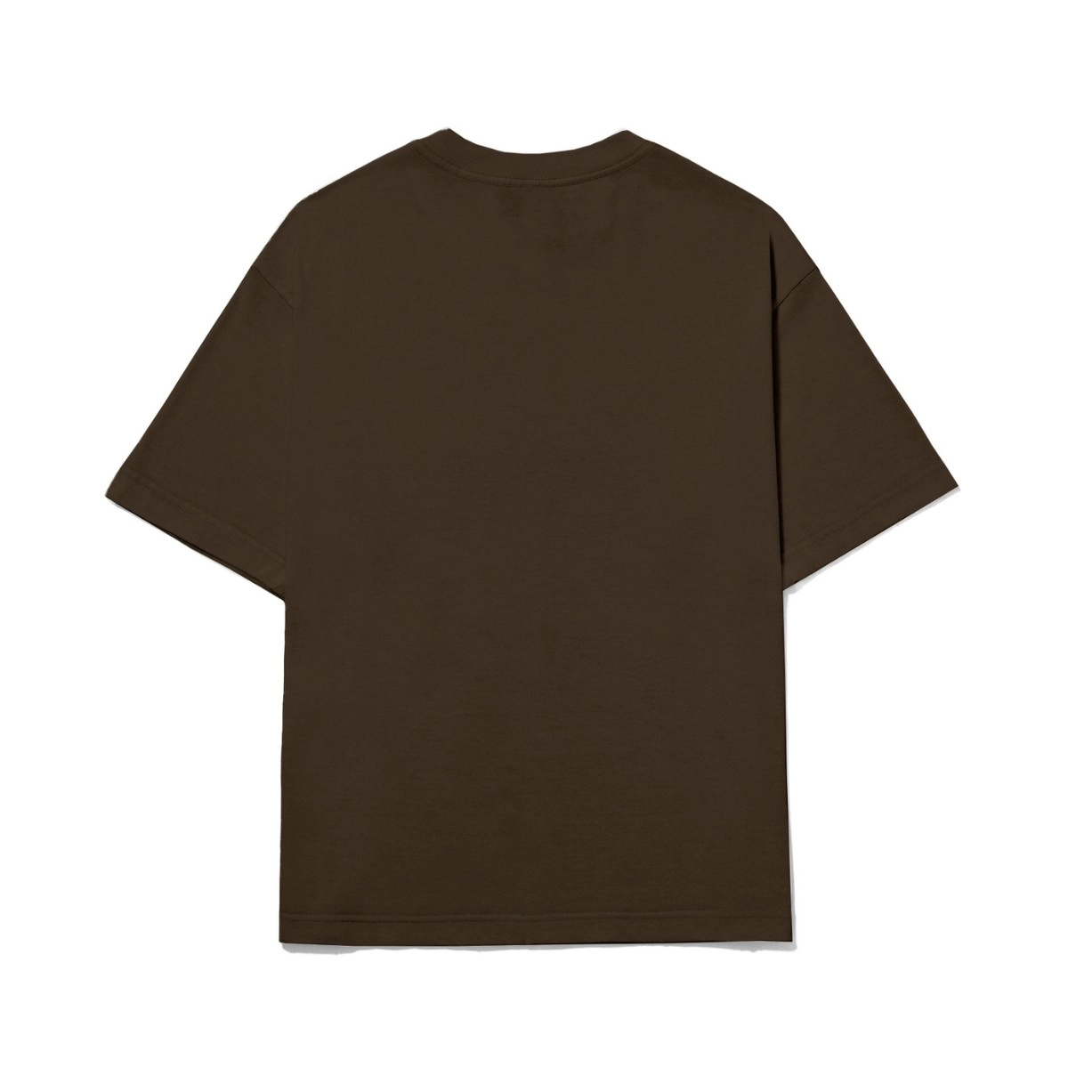 CAMISETA BARRA LOGO MARROM