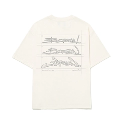 CAMISETA BARRA CROQUI OFF WHITE
