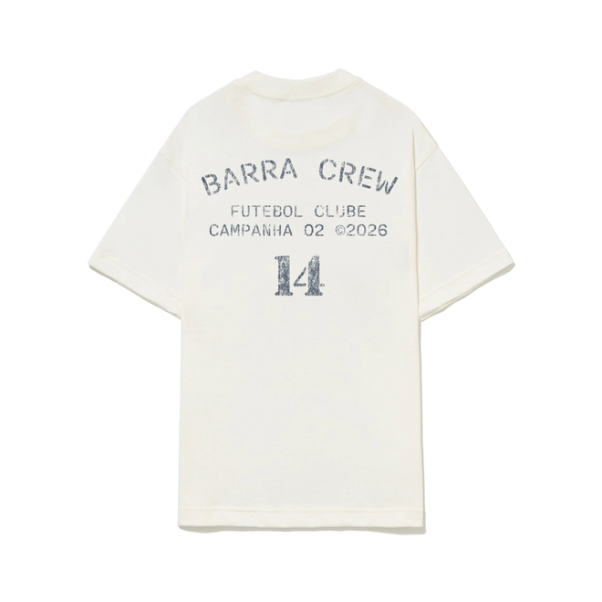 CAMISETA BARRA BFC OFF WHITE