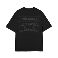 CAMISETA BARRA CROQUI PRETO
