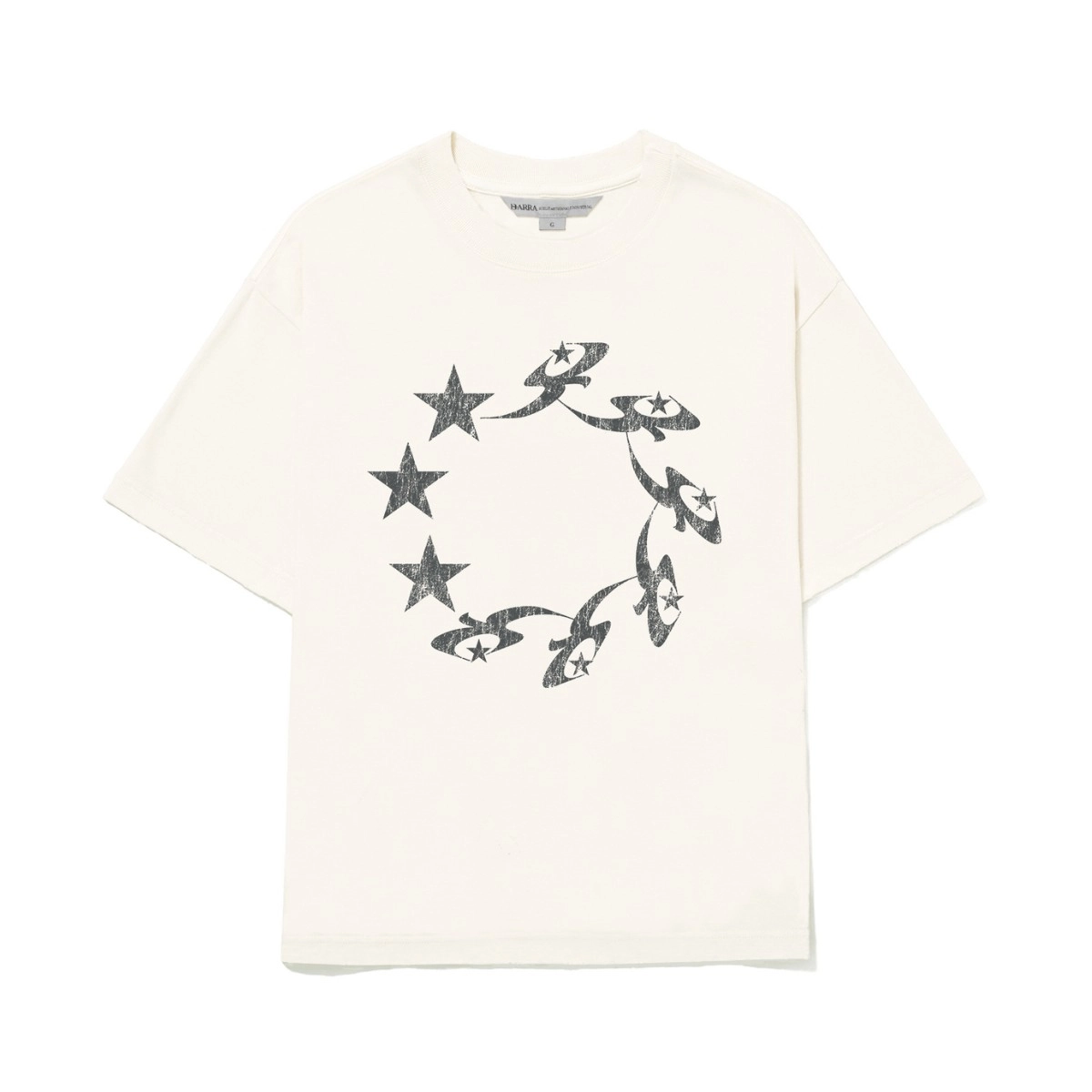 CAMISETA BARRA TRIBAL OFF WHITE