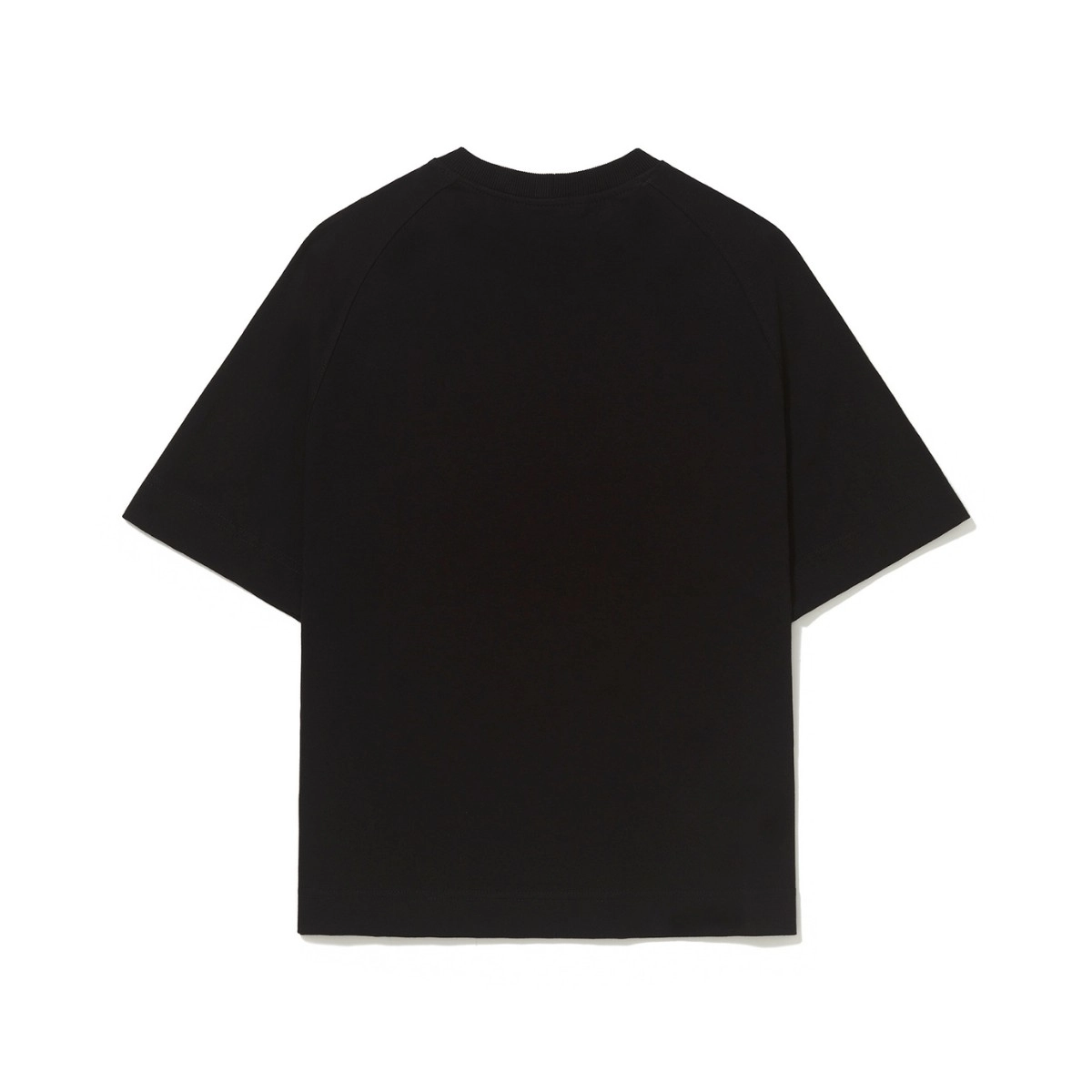 CAMISETA BARRA RECORTADA REMIX PRETA
