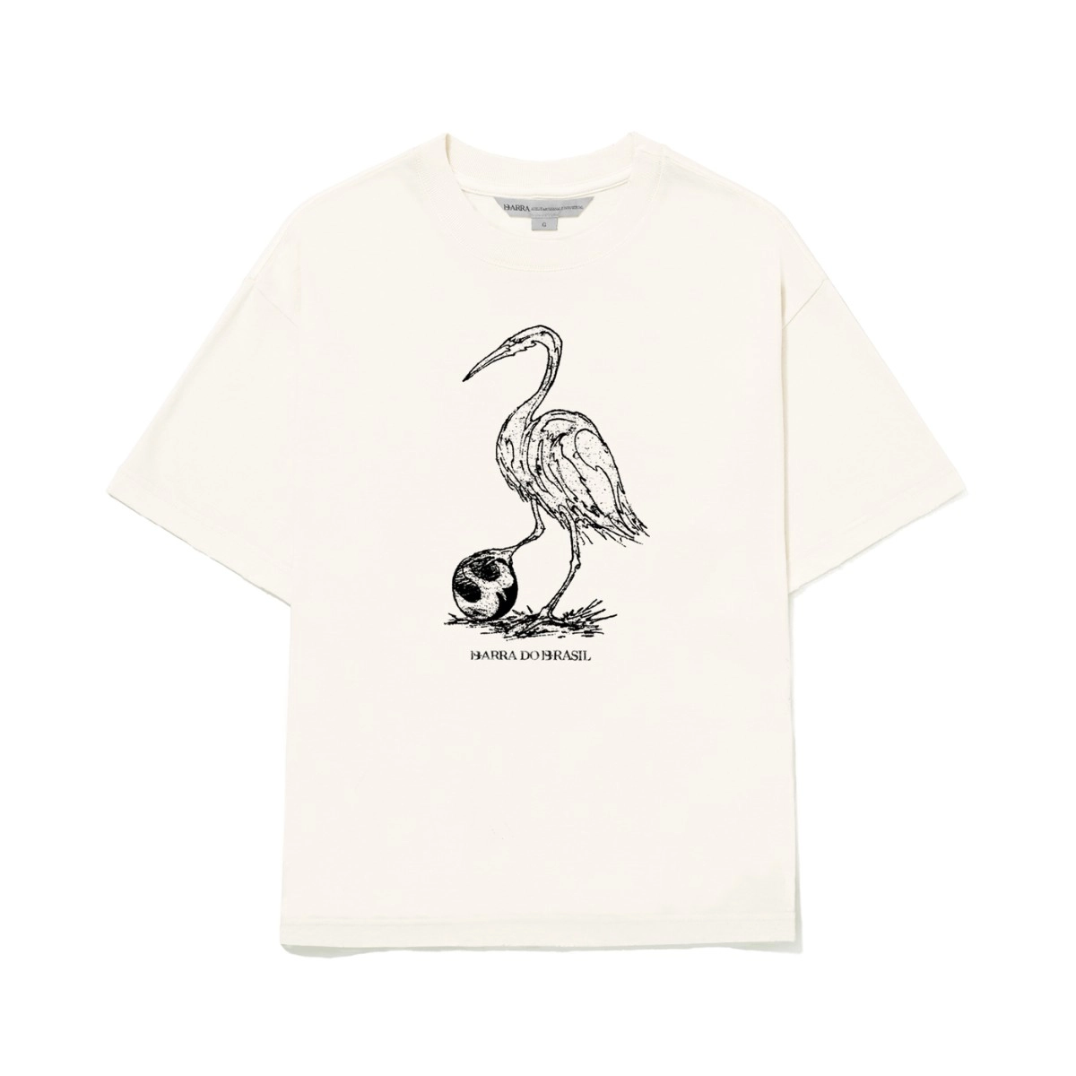 CAMISETA BARRA NATIVA OFF WHITE