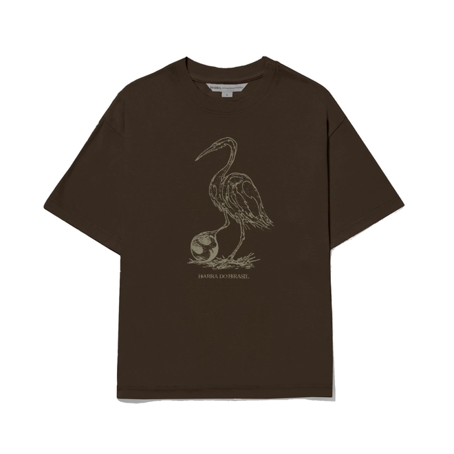 CAMISETA BARRA NATIVA MARROM