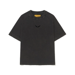 CAMISETA BARRA RAGLAN MARMORIZADA