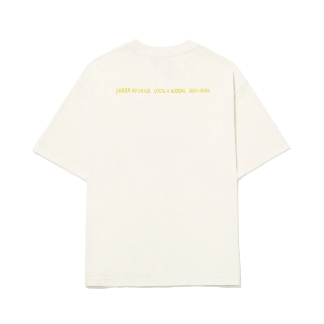 CAMISETA BARRA ICONOGRAFIA OFF WHITE