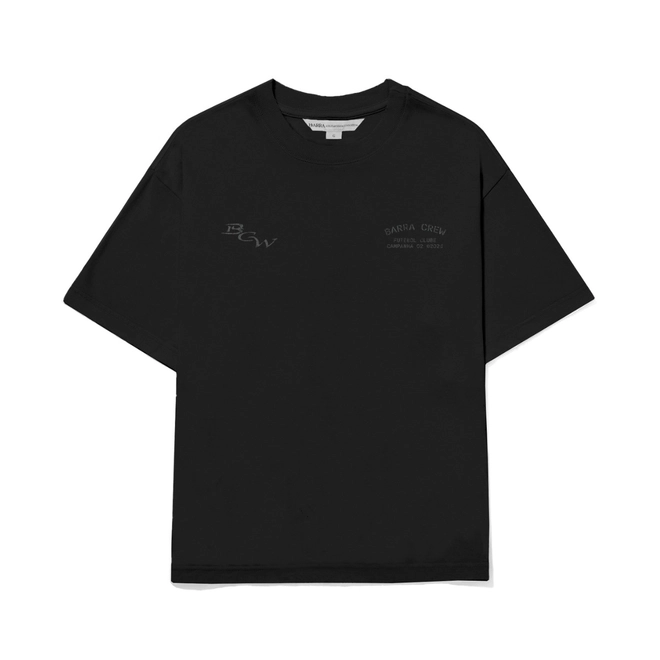 CAMISETA BARRA BANDEIRAS PRETA