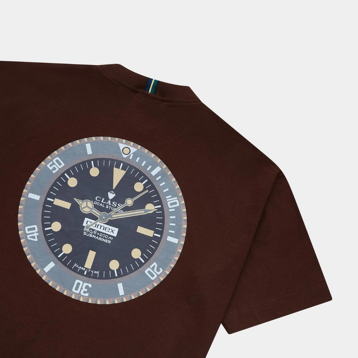 CAMISETA CLASS "COMEX" BROWN