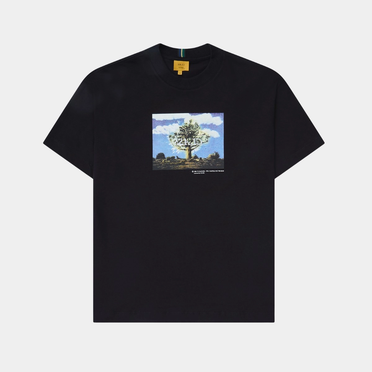 CAMISETA PREMIUM CLASS x CASTELO RÁ-TIM-BUM "ÁRVORE" BLACK