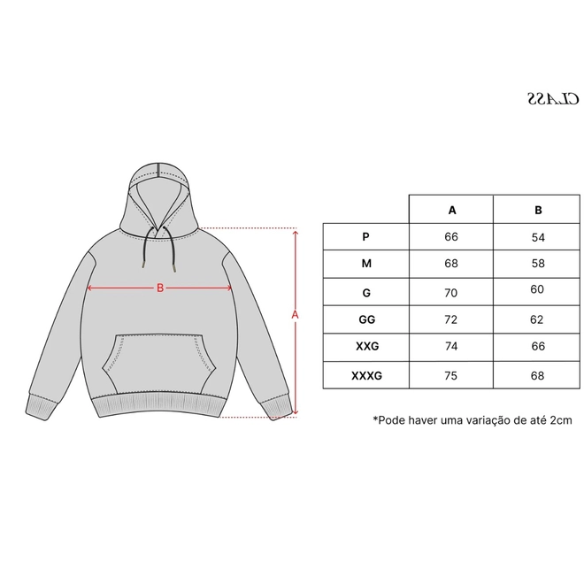 MOLETOM CLASS INVERSO