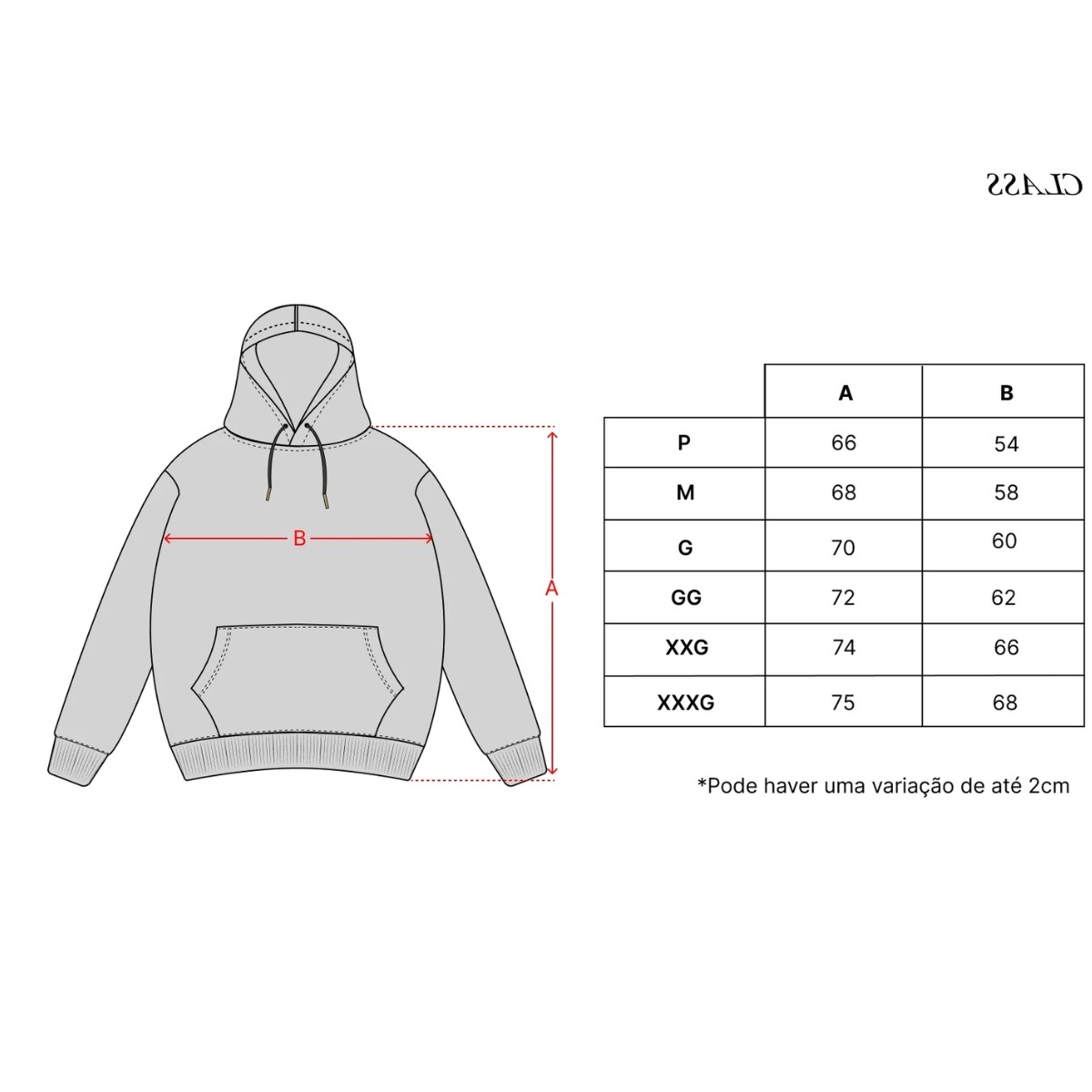 MOLETOM CLASS INVERSO