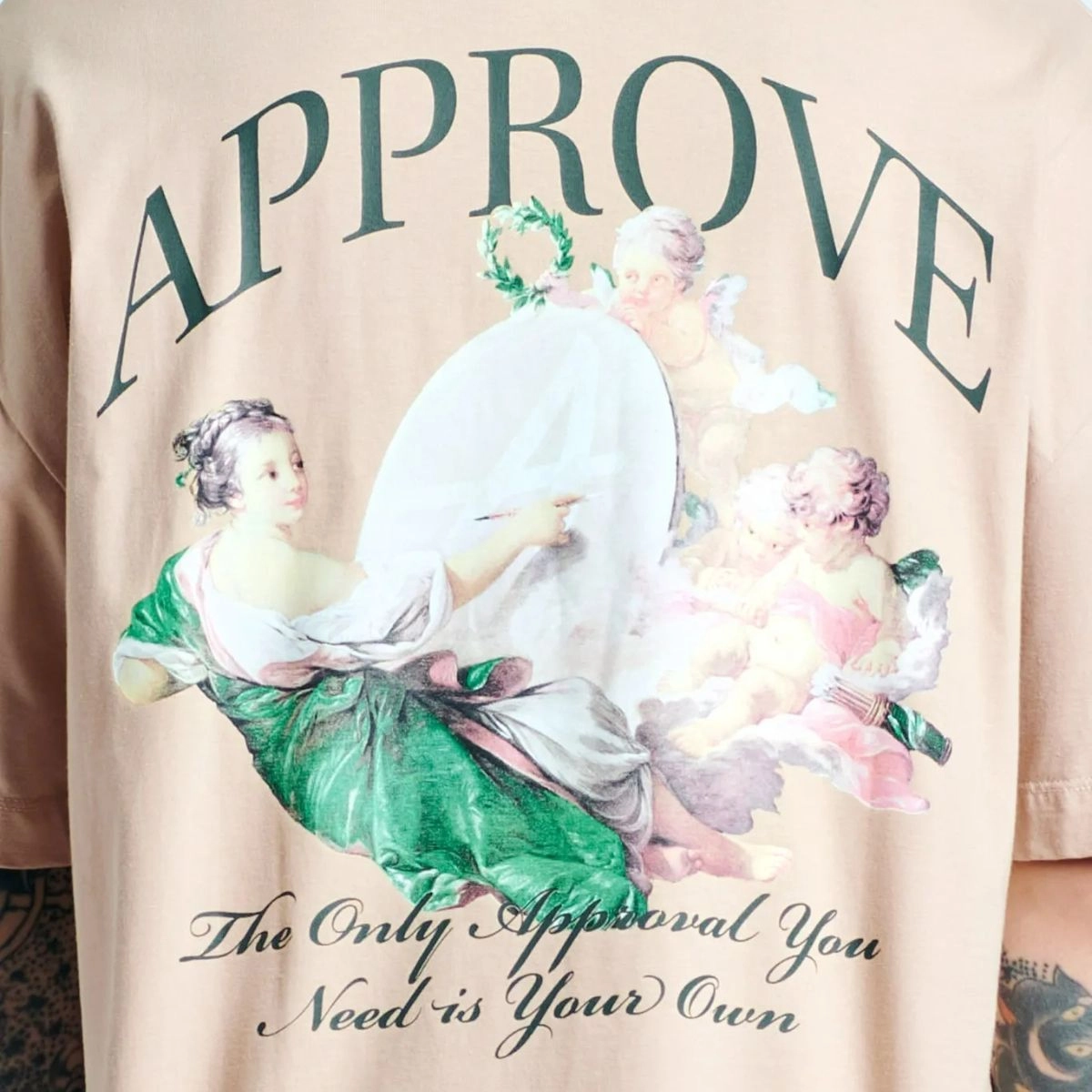 CAMISETA APPROVE HUGE CUPID