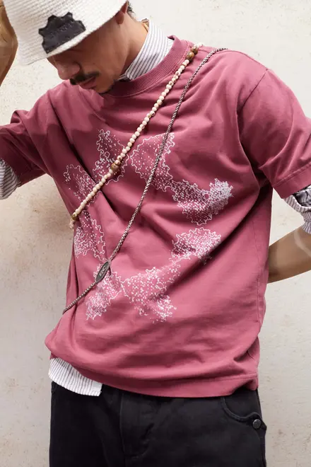 CAMISETA BARRA CREW ESTONADA OCTA