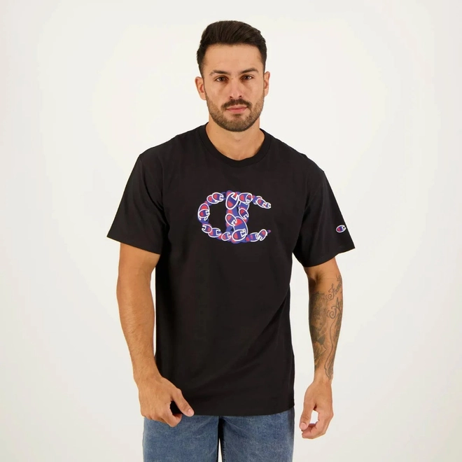 CAMISETA CHAMPION HERO COLLEGED