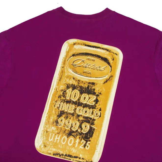 CAMISETA DISTURB GOLDBAR