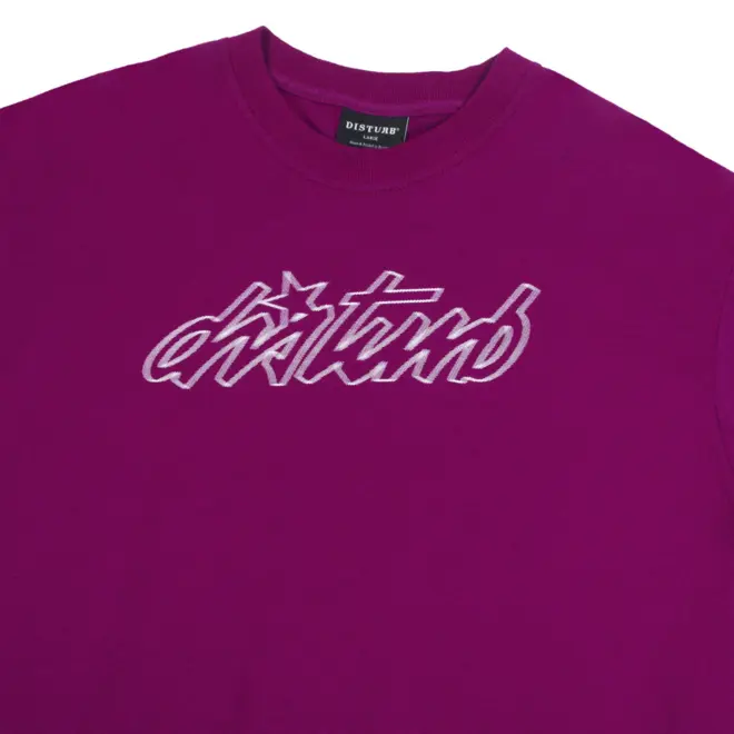 CAMISETA DISTURB CURSIVE