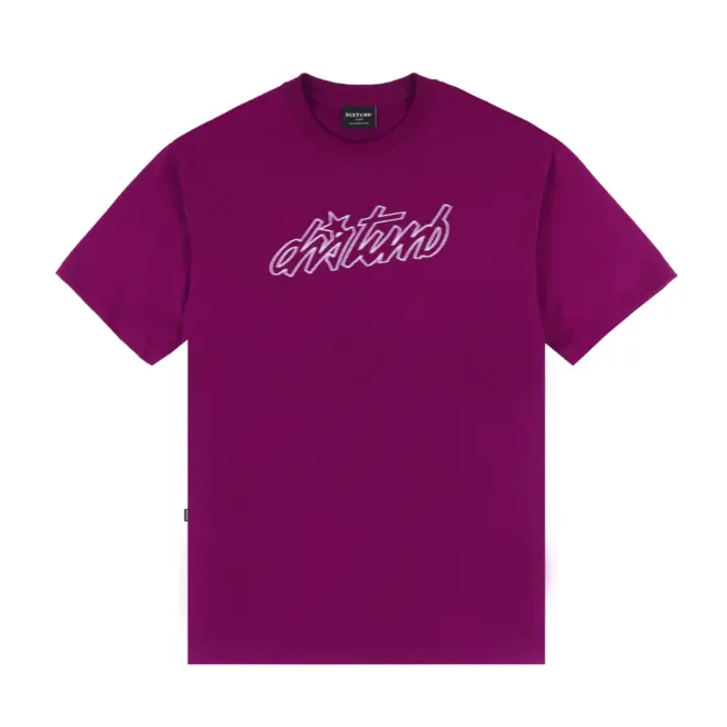 CAMISETA DISTURB CURSIVE