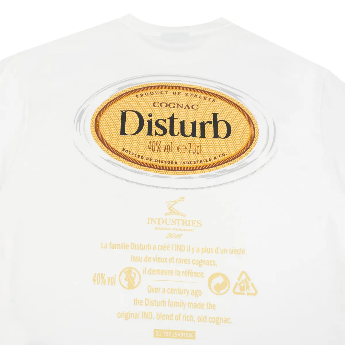 CAMISETA DISTURB HENNESY